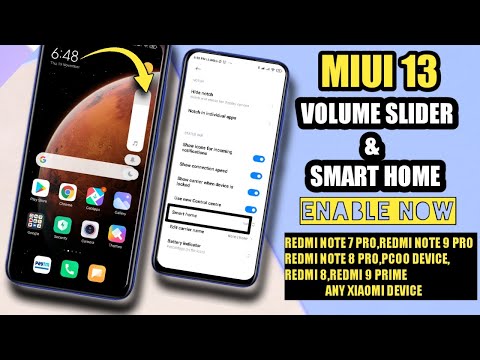 MIUI 13 New Volume Slider & Smart Home Feature Enable Now Any Xiaomi Device