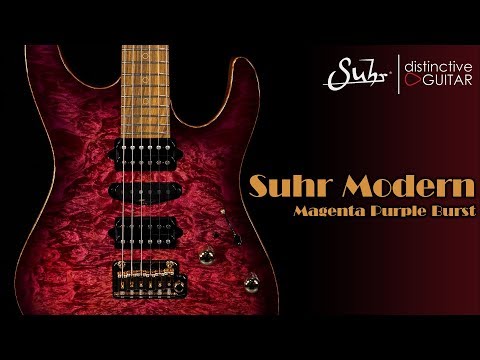 Suhr Modern Custom | Magenta Purple Burst