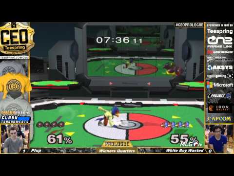 CEO Prologue - Plup vs White Boy Wasted  - Winners Quarters - SSBM MLG Qualifier
