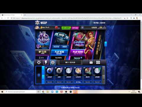 continuation of the poker video