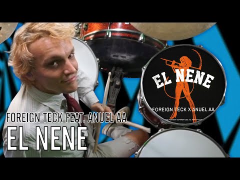 Foreign Teck - El Nene ft. Anuel AA | Office Drummer [First Time Hearing]