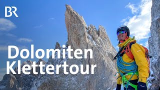 Klettern unter erschwerten Bedingungen: Mit Simon Gietl in den Dolomiten | Berga