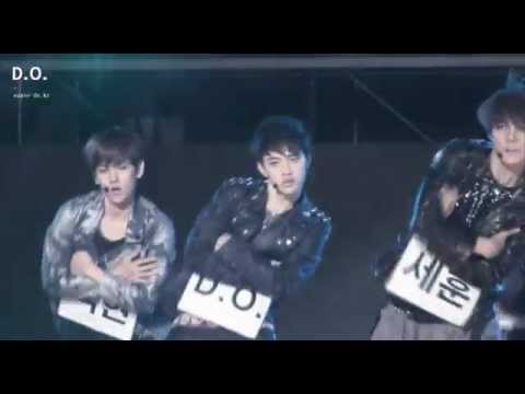 120512 Dream Concert - Sorry Sorry rehearsal D.O. fancam