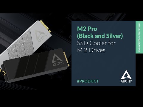 Радіатор охолодження для SSD Arctic M2 Pro Black (ACOTH00001A)