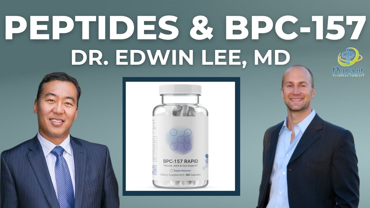 Peptides & BPC 157 with Dr. Edwin Lee | The Pursuit Podcast