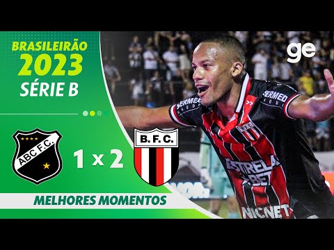 Gols e lances de ABC-RN x Botafogo-SP