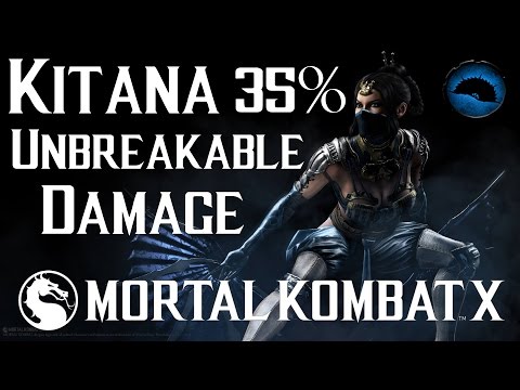 KITANA'S FAN-TASTIC EXECUTION: 35% Unbreakable Damage - Mortal Kombat X