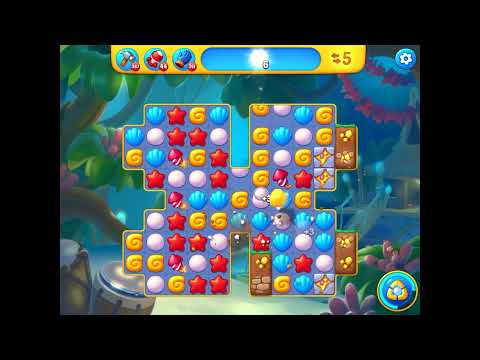 Fishdom level 6419 no boosters フィッシュダム ノーマル [Friend's]