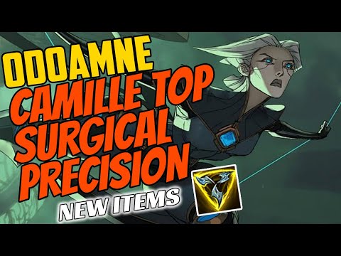 Odoamne Plays CAMILLE Top vs Fiora Challenger Gameplay - New Items - Season 11 - Trinity Force