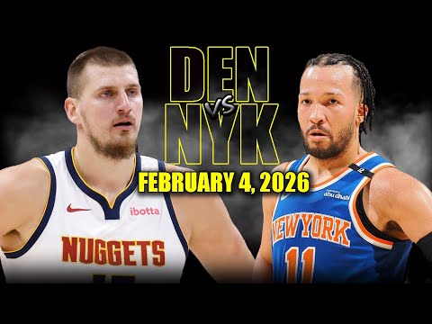 Denver Nuggets vs New York Knicks Full Game Highlights – February 4, 2026 | NBA Season