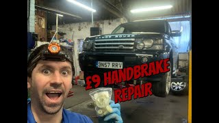 Range rover £9 handbrake repair bill