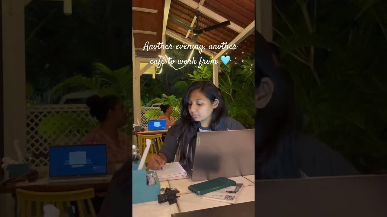 Where would you rather work from? Office/Home/Café? #youtubeshorts #shorts #cafe
