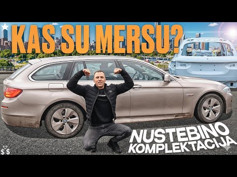 Mercedes nudažytas! Tokios BMW komplektacijos dar nebuvau matęs !