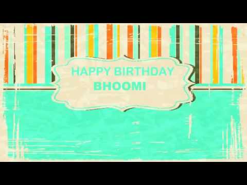 Bhoomi Birthday song