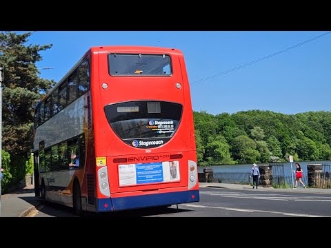 Full Kickdown | Stagecoach Yorkshire Alexander Dennis Enviro 400 Trident 2 19104 MX07 HMD