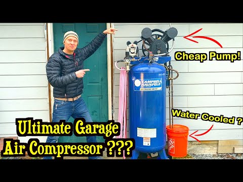 ✅ Building a Better Air Compressor for My Garage for DIRT CHEAP !