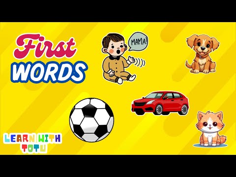Learning Daily Words for Two Year Old | Words for Preschoolers