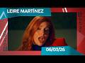 LEIRE MARTÍNEZ ESTRENÓ EL VIDEO DE "EL RUIDO", LA CANCIÓN QUE CANTÓ CON MIRANDA #QAlDía 06/03/26