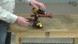 DeWalt Cordless Drill Repair - How to Replace the Keyless Chuck