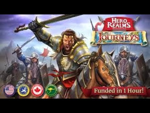 Hero Realms Journeys Kickstarter - All-In Pledge - Unboxing