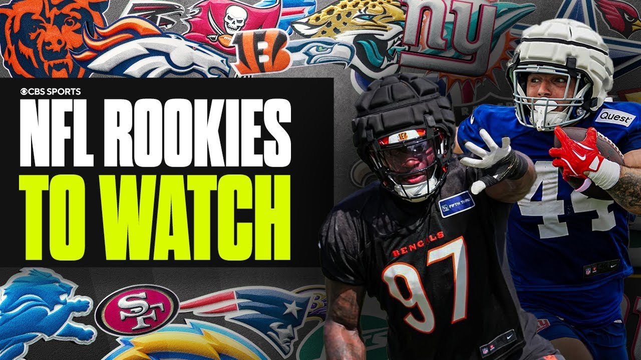 2025 NFL Training Camp: Five Rookies to lookout for as we get closer to the NFL season 💪