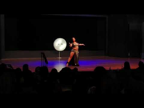 Franciéle Silva - 1ºLugar solo Profisonal Pérolas do oriente 2022- 2ºFASE (WARDA- Batwanes Beek)