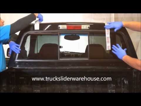 How to Install a Sliding Rear Window