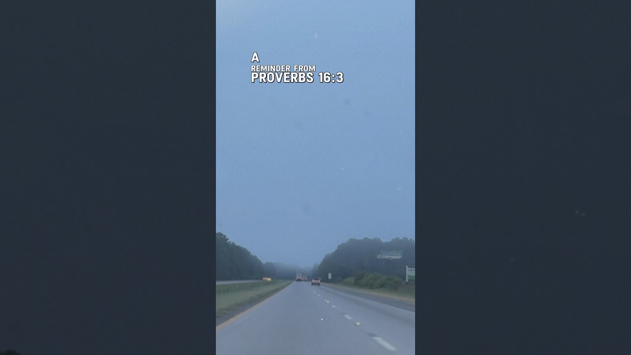 A reminder from Proverbs 16:3 you might need to hear this. #quotes #christianprayer #advice #fyp