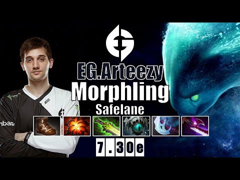 Morphling Safelane | EG.Arteezy | PRO PLAYER LOVES THIS HARD CARRY | 7.30e Gameplay Highlights
