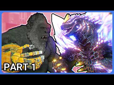 SpaceGodzilla vs Kong | Godzilla x Kong: Supernova Fan Made Animation (Part 1)