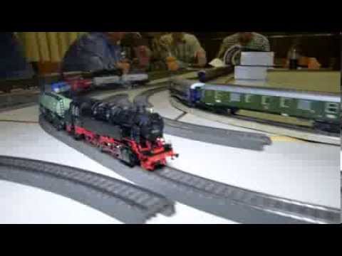 30. Stummi-Treff WN,  03 - BR 84 001 (Liliput 131200) mit einem Kesselwagenzug