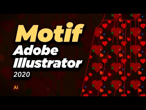 Comment faire un motif sur Adobe Illustrator 2020