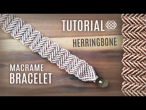 Macrame ABC pattern sample 17