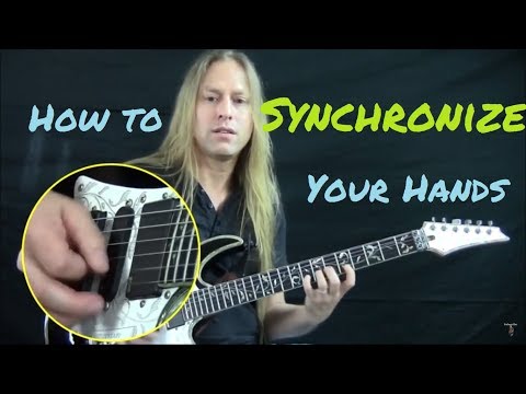 How To Synchronize Your Hands | GuitarZoom.com | Steve Stine