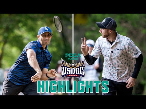 Round 2 Highlights | 2025 United States Disc Golf Championship