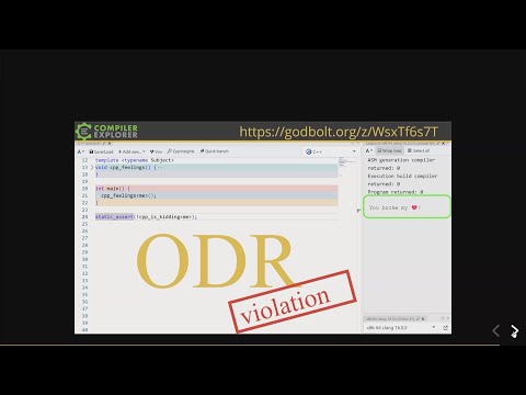 Lightning Talk:  Undefined Behaviour in C++ - Cassio Neri - C++ on Sea 2023