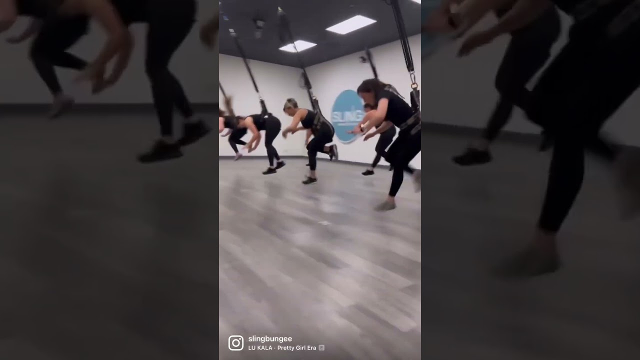 Come do bungee fitness…or run. Either way cardio output is the same so might as well FLY✈️