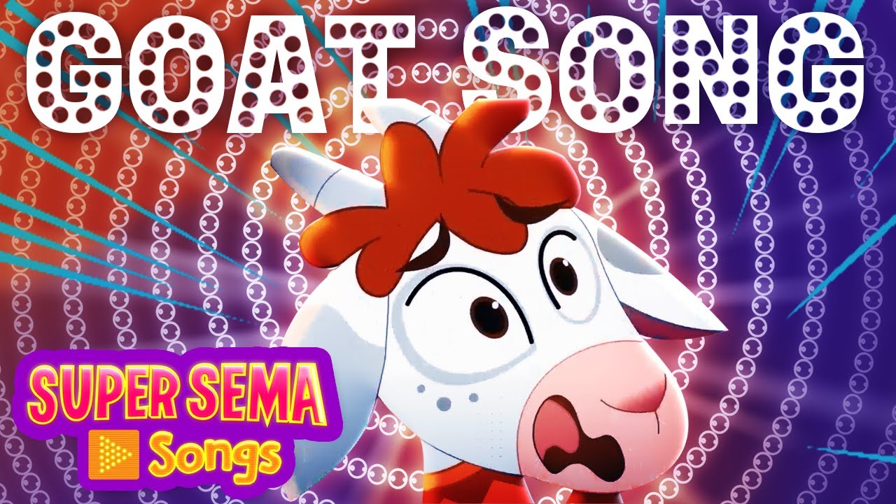 Chicken Song by Moyo the Goat | Funny Animals | Super Sema Songs