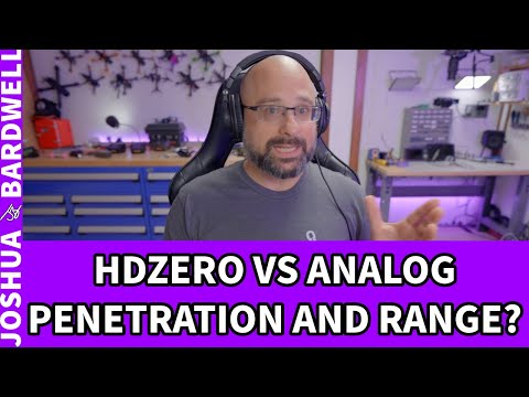 Wie schneidet HDZero im Vergleich zu analogem FPV hinsichtlich Durchdringung und Reichweite ab? -...