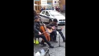 "Wish You Were Here" by Rome Street Musicians at the Pantheon