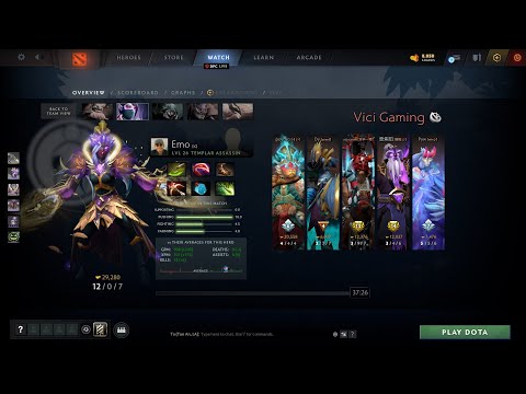 dota2core Emo Templar Assassin - IG vs VG - Singapore Major