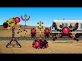 特殊なミニ踏切カンカンと電車 Railroad Crossing Train