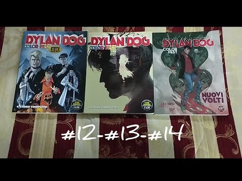 [COLOR FEST MEMORY] - DYLAN DOG COLOR FEST #12, #13 e #14. 💨💢💥💯💘