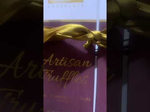 #Artisan truffles #milk*strawberry*dark chocolates