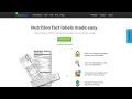 Introduction to Nutrition Labeling with ReciPal.com.