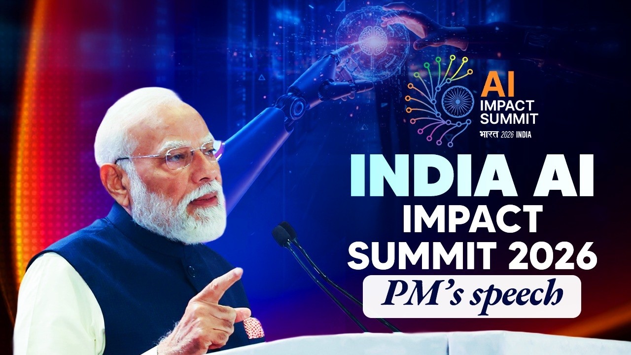 PM Modi’s speech during India AI Impact Summit 2026