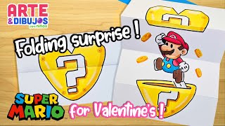How to draw MARIO BROSS | FOLDING SURPRISE | Art and doodles for kids