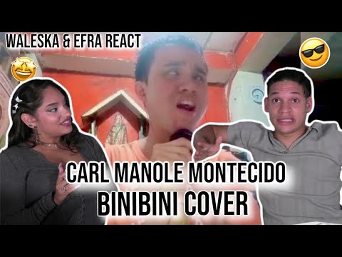 Waleska & Efra react to Carl Malone Montecido "BINIBINI" Zack Tabudlo COVER | REACTION 🤩👏