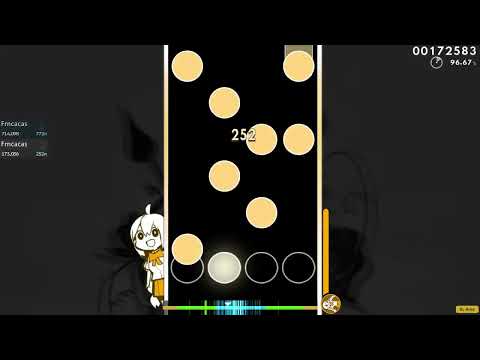 OSU!MANIA | BLACK or WHITE - BlackYooh vs. siromaru | 3,3 Stars | FC |