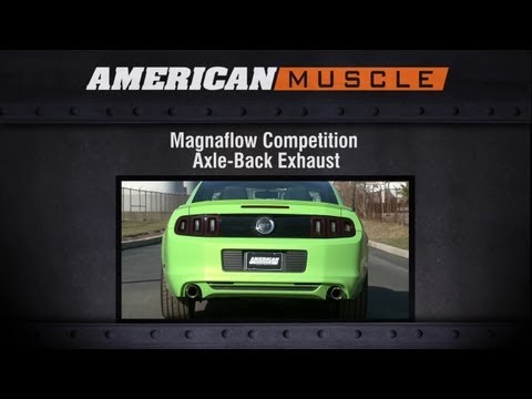 2013-2014 Mustang Magnaflow Exhaust Sound Clip Competition Axle-back (5.0L GT) Review